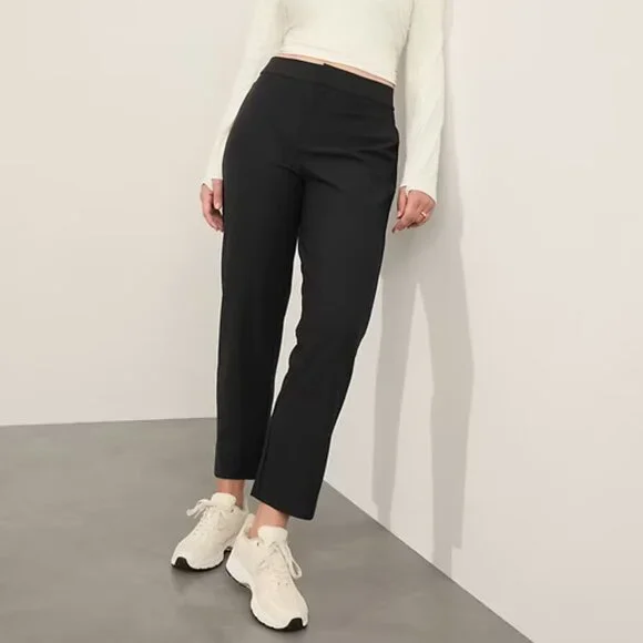 Athleta Stellar High Rise Trouser size 2P Black - Picture 6 of 7